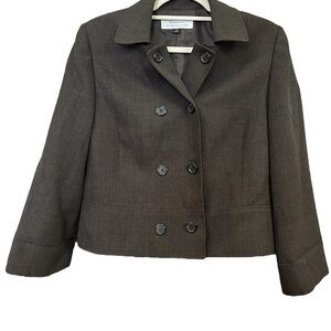 NWOT Cropped Blazer, Size 12, Tweed